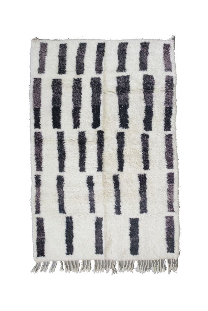 Other caperts - TAA1262BE Berber Rug Beni Ourain - 275x180 cm - 108.3X70.9 in - AFOLKI BERBER RUGS