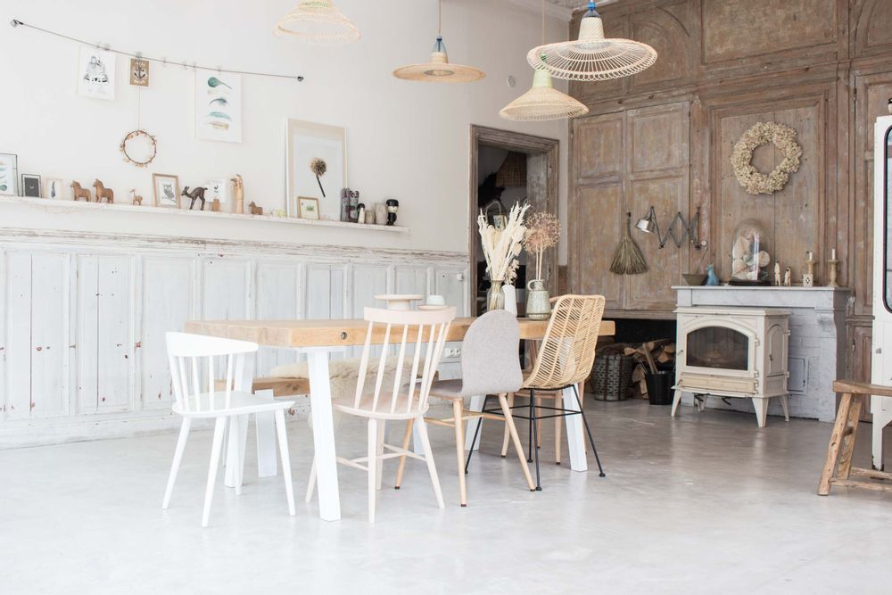 Dining Tables - Stockholm table made in recycled oak - FOR ME LAB