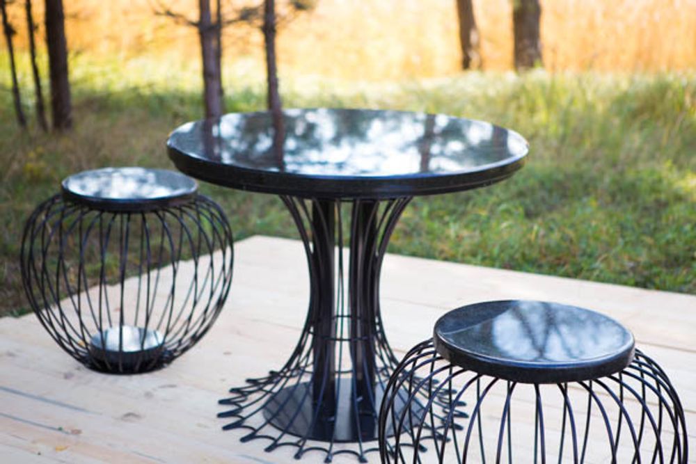 Chairs - Granite Composition "Galaxy"    Chair - HYGGE DESIGN