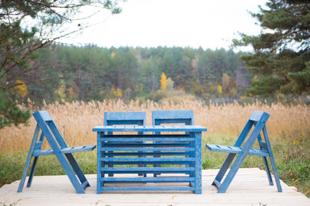 Dining Tables - furniture set "Terrace"  - HYGGE DESIGN