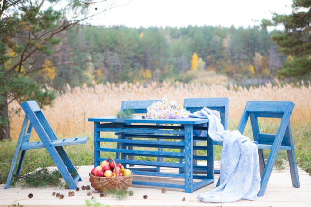 Dining Tables - furniture set "Terrace"  - HYGGE DESIGN