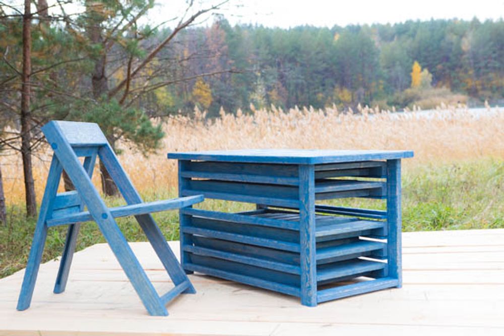 Dining Tables - furniture set "Terrace"  - HYGGE DESIGN