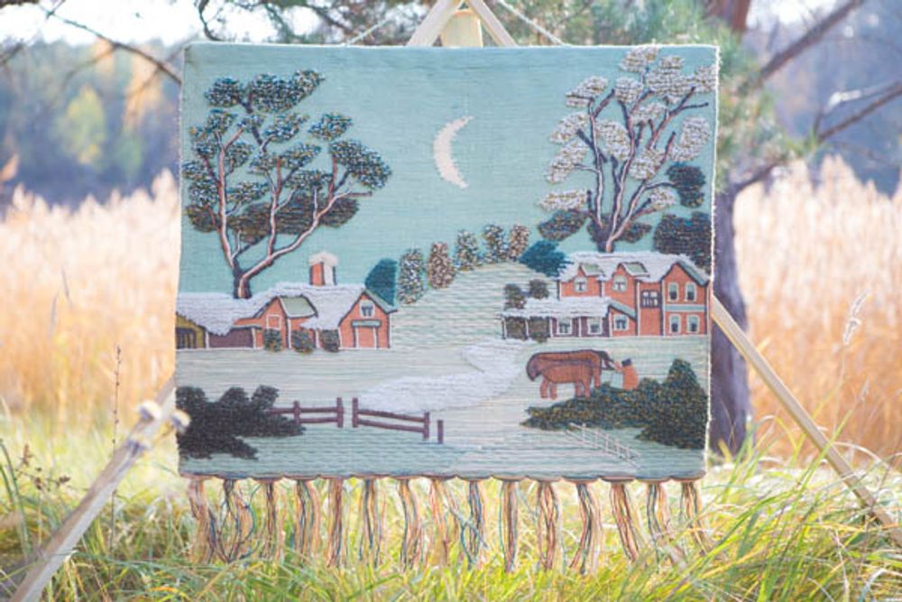 Unique pieces - Wall mural "Winter" - HYGGE DESIGN