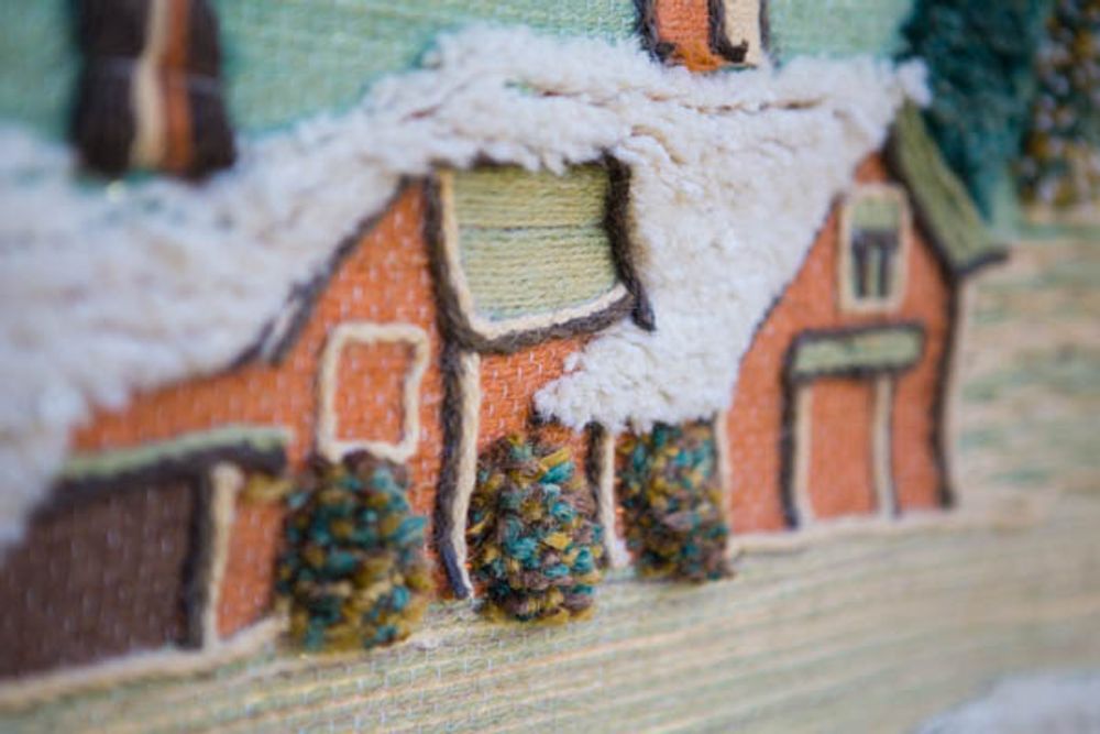 Unique pieces - Wall mural "Winter" - HYGGE DESIGN