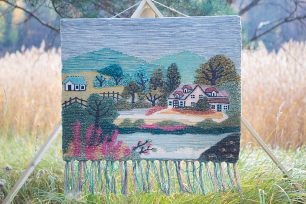 Unique pieces - Wall mural  "Spring" - HYGGE DESIGN