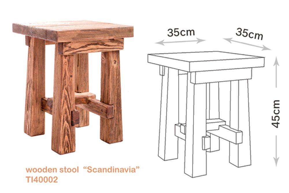 Chaises - Tabouret SCANDINAVIE - HYGGE DESIGN