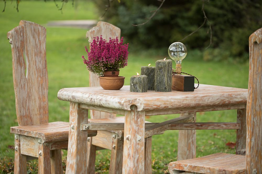 Dining Tables - dining room furniture set "Viking" - HYGGE DESIGN