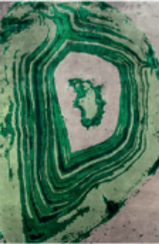 Other caperts - GREEN AGATHA RUG - RUG'SOCIETY