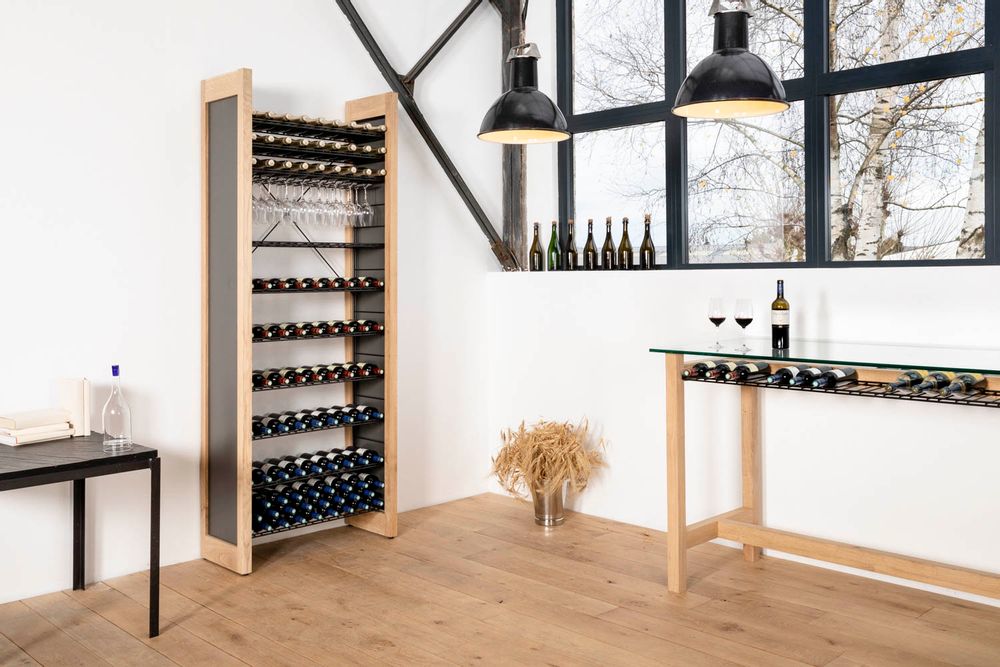Design objects - Wood System Cellars - L'ATELIER DU VIN