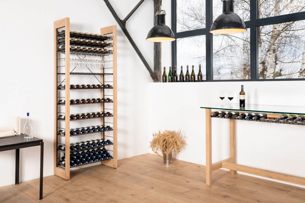 Design objects - Wood System Cellars - L'ATELIER DU VIN
