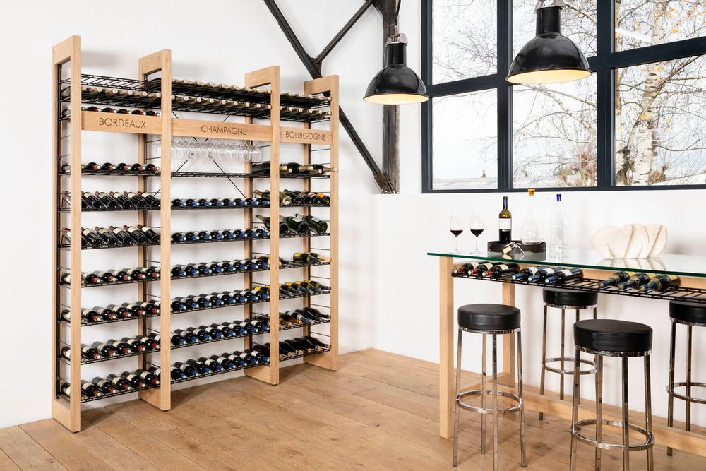 Design objects - Wood System Cellars - L'ATELIER DU VIN