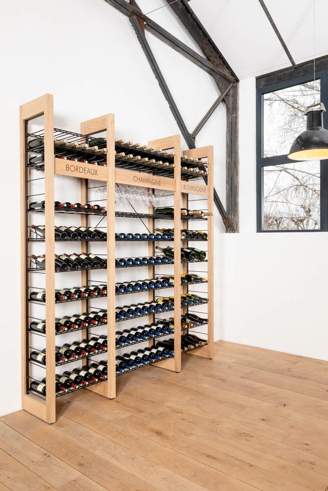 Design objects - Wood System Cellars - L'ATELIER DU VIN