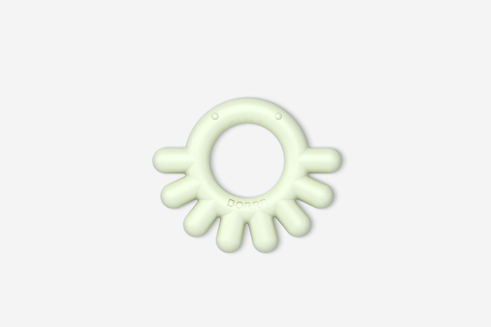 Accessoires pour puériculture - BORRN Teether de dentition en silicone - Pieuvre - BORRN (U.K.) LTD.