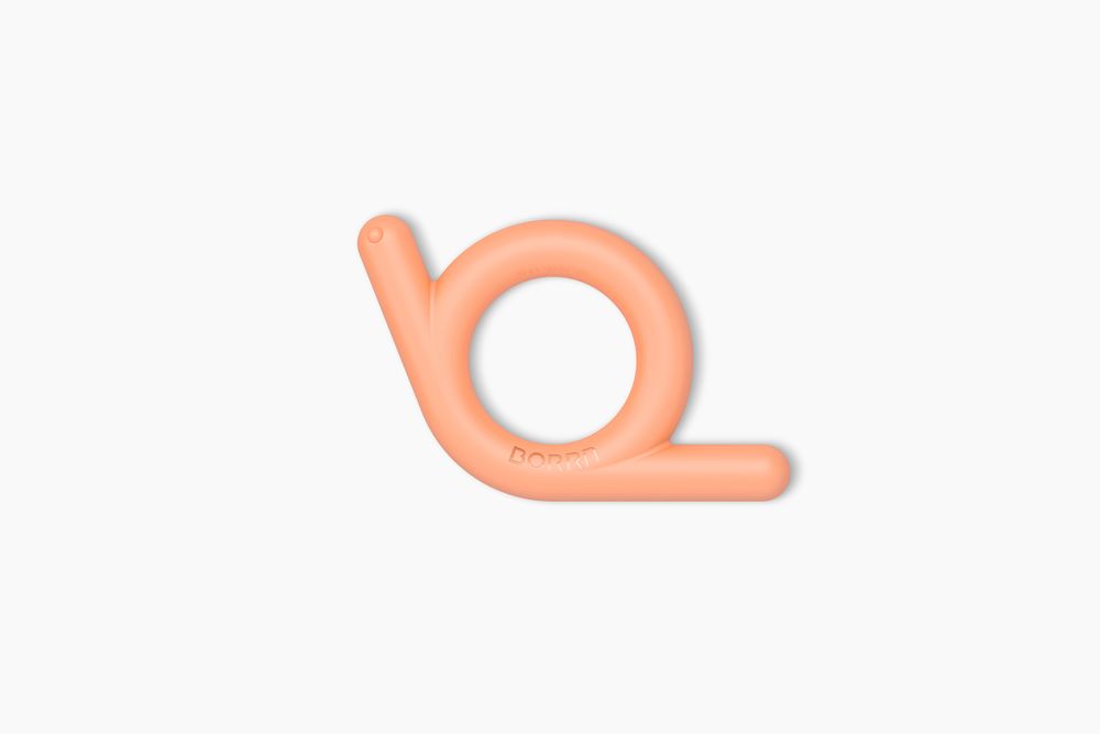Accessoires pour puériculture - BORRN - Teether en silicone - Escargot - BORRN (U.K.) LTD.