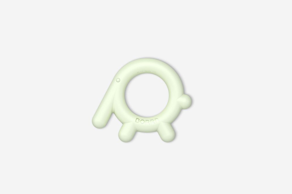 Accessoires pour puériculture - BORRN - Teether en silicone - Éléphant - BORRN (U.K.) LTD.