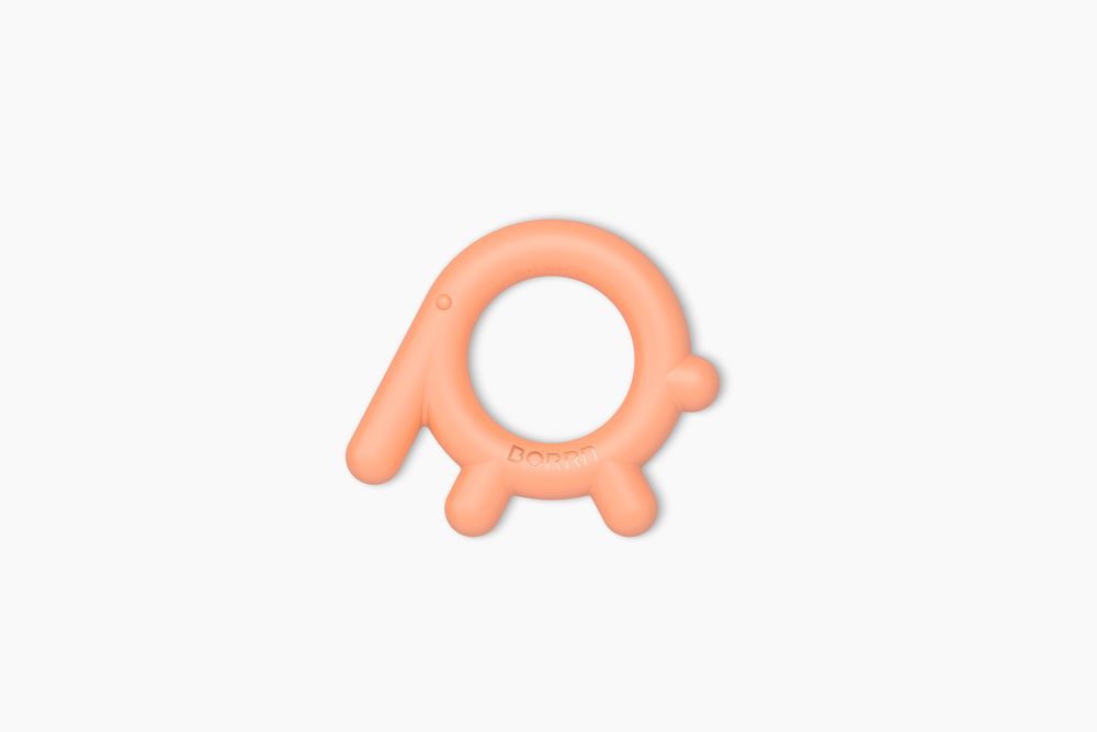 Accessoires pour puériculture - BORRN - Teether en silicone - Éléphant - BORRN (U.K.) LTD.