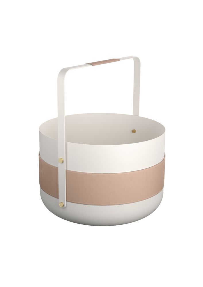 Design objects - Emma Basket - Blanc - ELDVARM