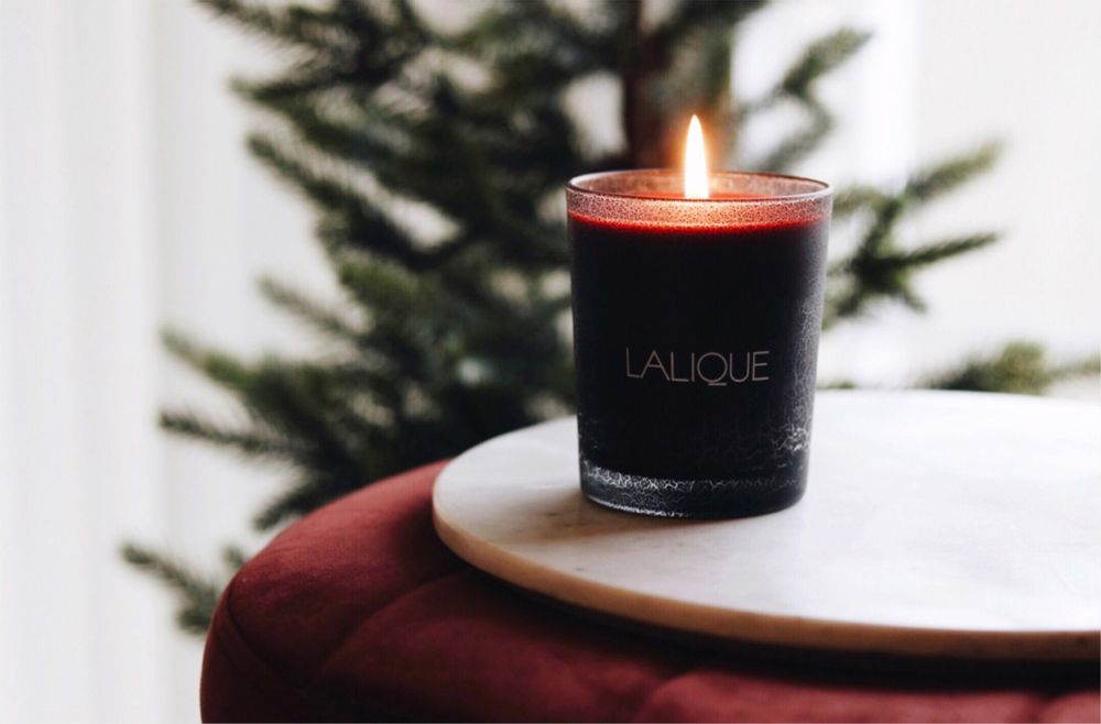 Decorative objects - THE VOLCANO, MAUI - SCENTED CANDLE - LALIQUE VOYAGE DE PARFUMEUR