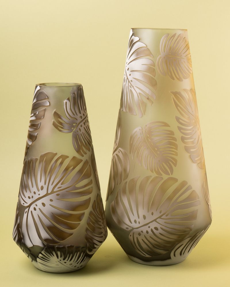 Vases - Tropical Leaf Nancy School Vase - ASIATIDES