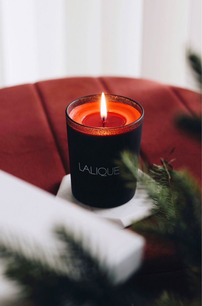 Decorative objects - THE VOLCANO, MAUI - SCENTED CANDLE - LALIQUE VOYAGE DE PARFUMEUR