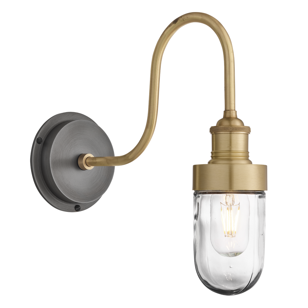 Outdoor wall lamps - Swan Neck Outdoor & Bathroom Wall Light - INDUSTVILLE