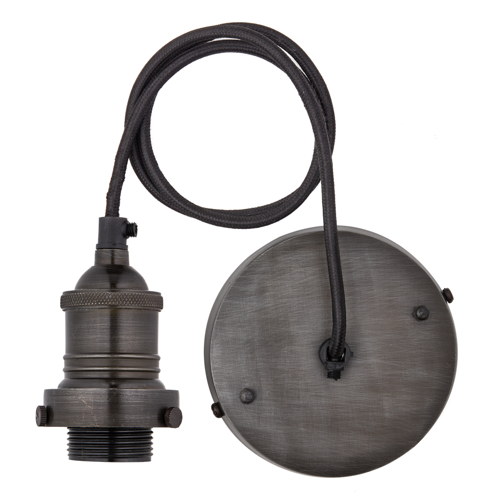 Hanging lights - Brooklyn Metal Cage Pendant - 6 inches - Cone - INDUSTVILLE