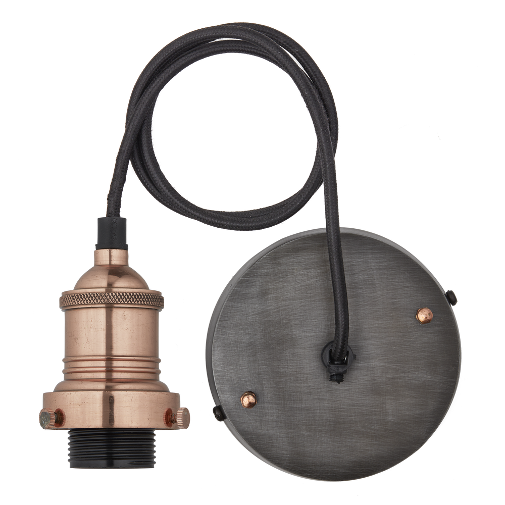 Hanging lights - Brooklyn Metal Cage Pendant - 6 inches - Cone - INDUSTVILLE