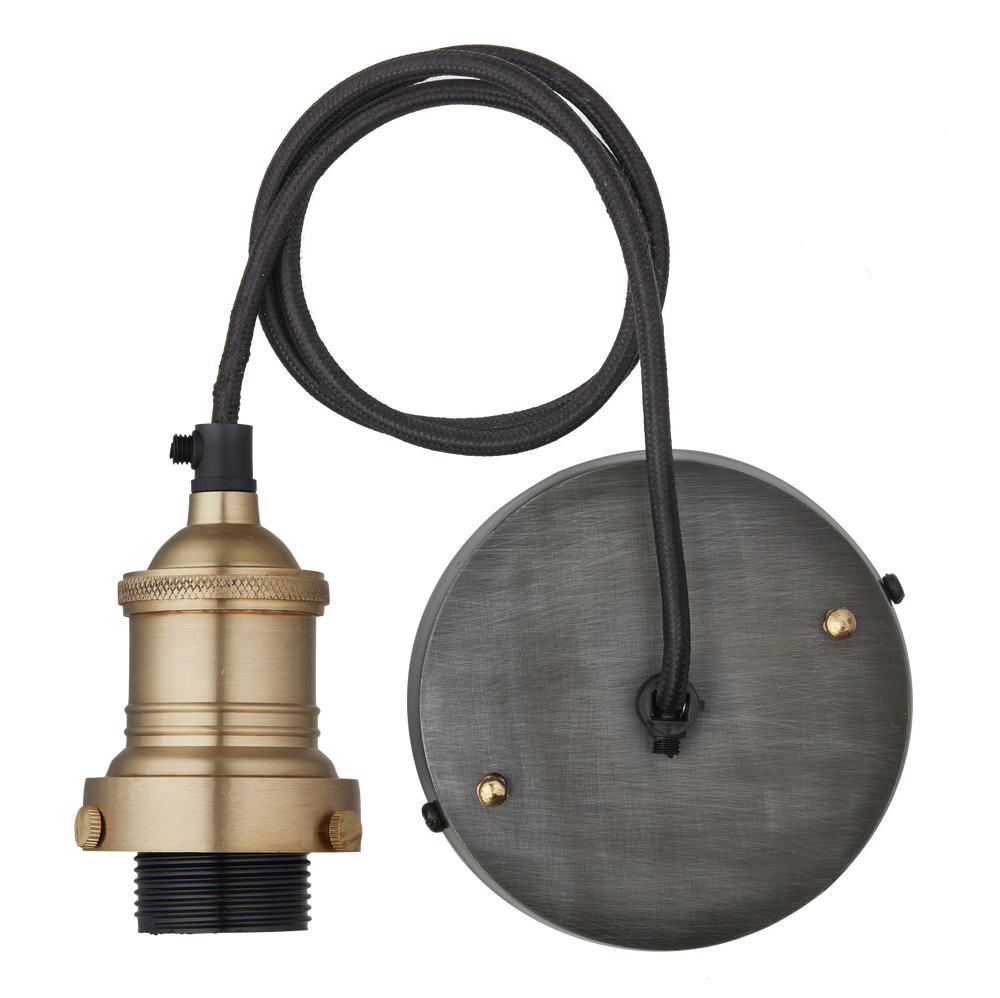 Hanging lights - Brooklyn Metal Cage Pendant - 6 inches - Cone - INDUSTVILLE