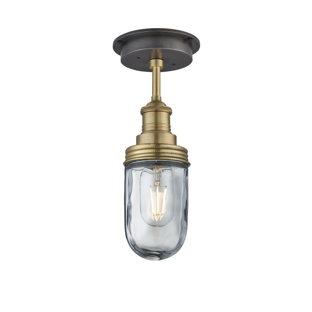 Outdoor hanging lights - Brooklyn Outdoor & Bathroom Flush Mount - INDUSTVILLE