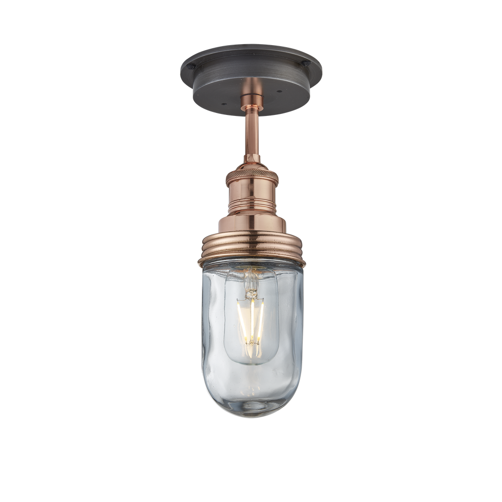 Outdoor hanging lights - Brooklyn Outdoor & Bathroom Flush Mount - INDUSTVILLE
