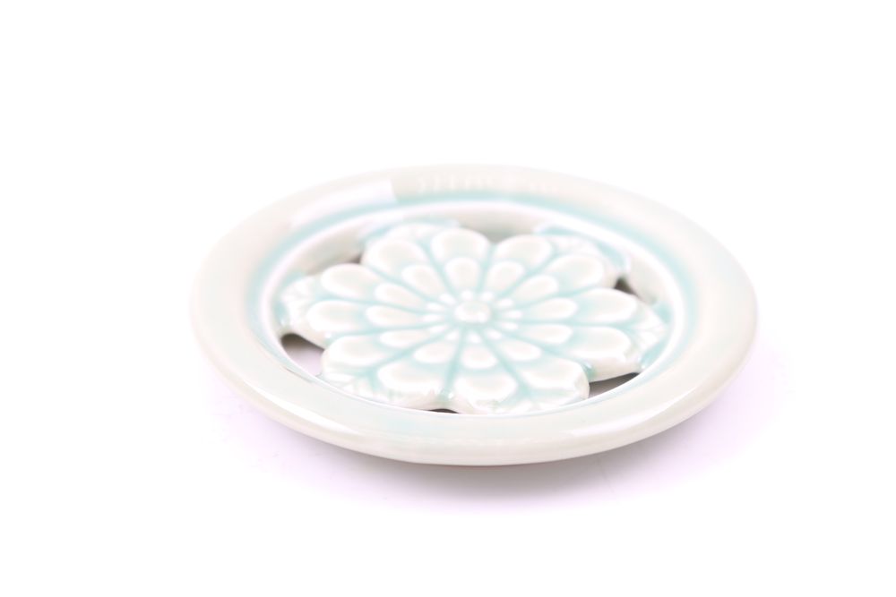 Decorative objects - Celadon Openwork Coaster Set of 4 - SEOUL COLLECT
