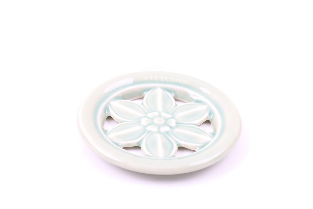 Decorative objects - Celadon Openwork Coaster Set of 4 - SEOUL COLLECT