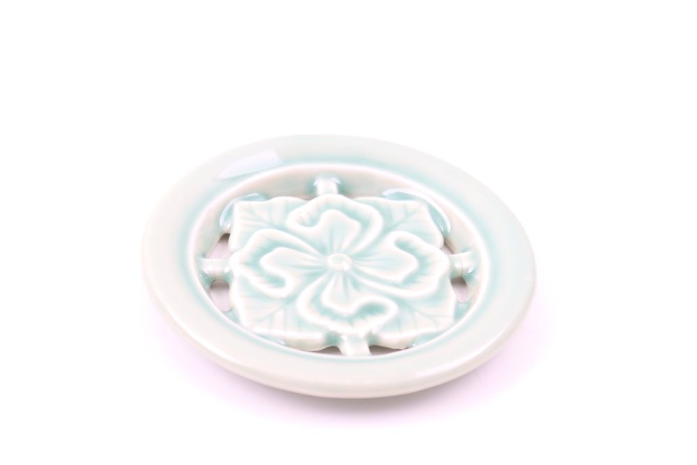 Decorative objects - Celadon Openwork Coaster Set of 4 - SEOUL COLLECT