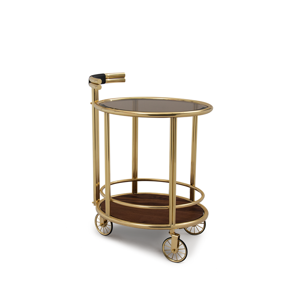Tables Salle à Manger - Baughman | Chariot à barres - ESSENTIAL HOME