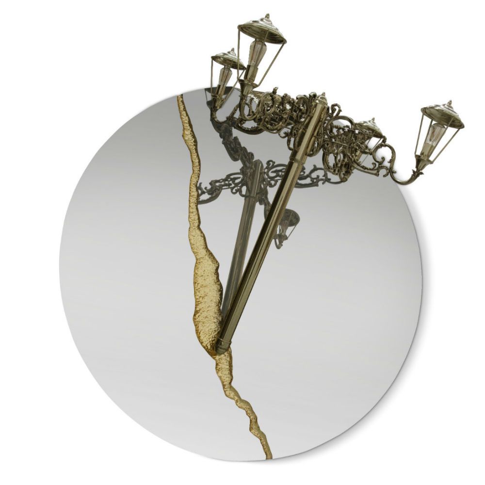 Mirrors - LUMIERE ROUND Mirror - BOCA DO LOBO