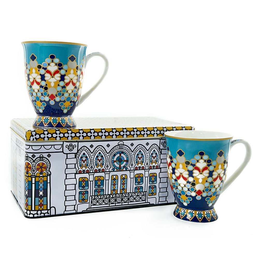 Accessoires de déco extérieure - Sursock Vitrail Dessous de Verre - IMAGES D'ORIENT