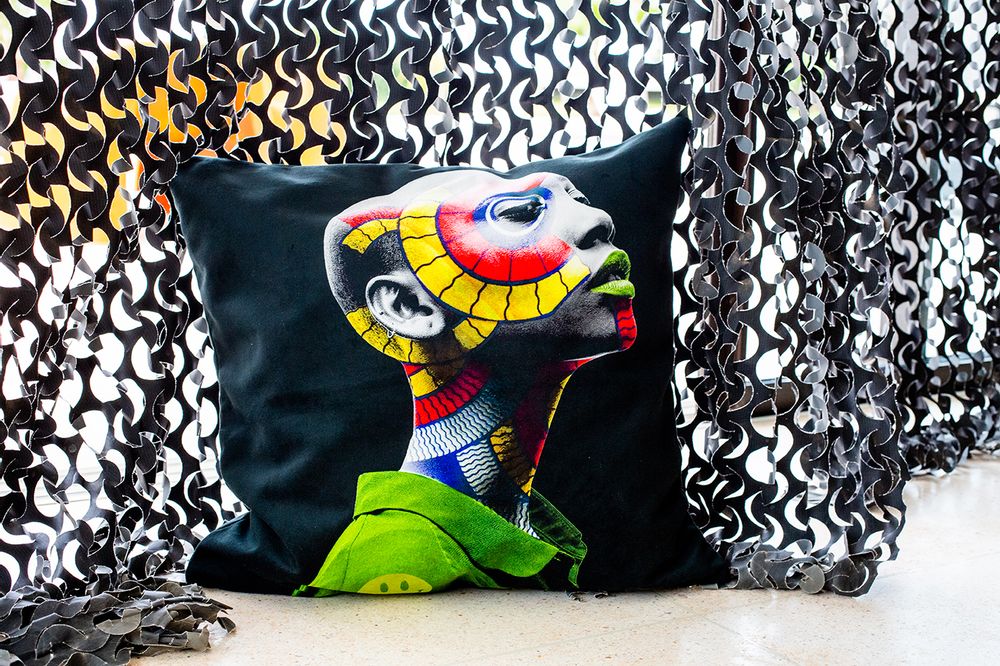 Fabric cushions - Pillow AKONANDI by HUMAN INDIGO - ARTPILO
