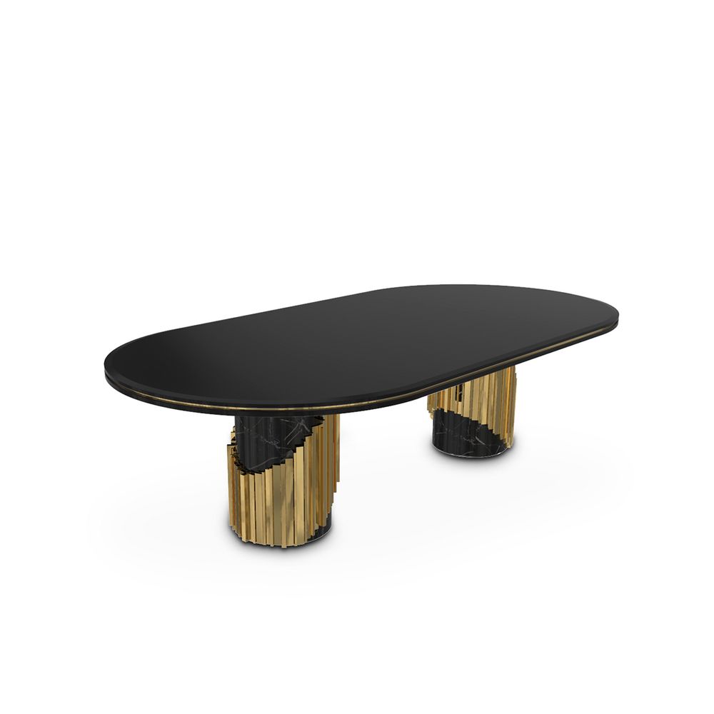 Dining Tables - Littus Oval Table - COVET HOUSE