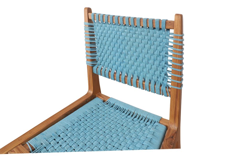 Chairs - Asandi: A weaved wooden chair - ALANKARAM