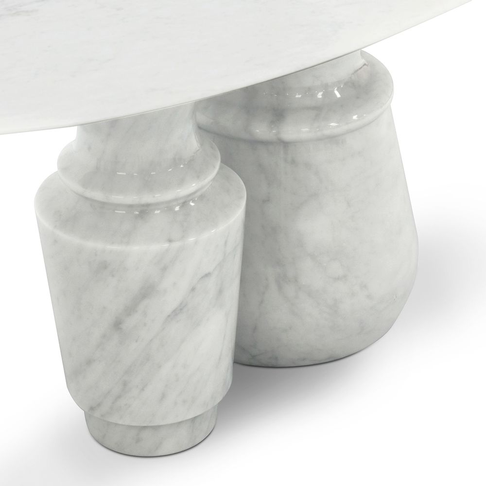 Dining Tables - Pietra Oval Dining Table  - COVET HOUSE