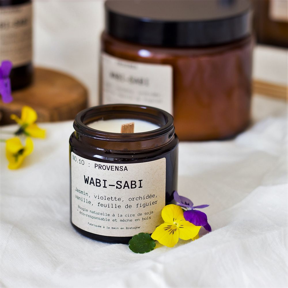 Objets de décoration - Bougie Wabi-Sabi NO.10 : Provensa - WABI-SABI