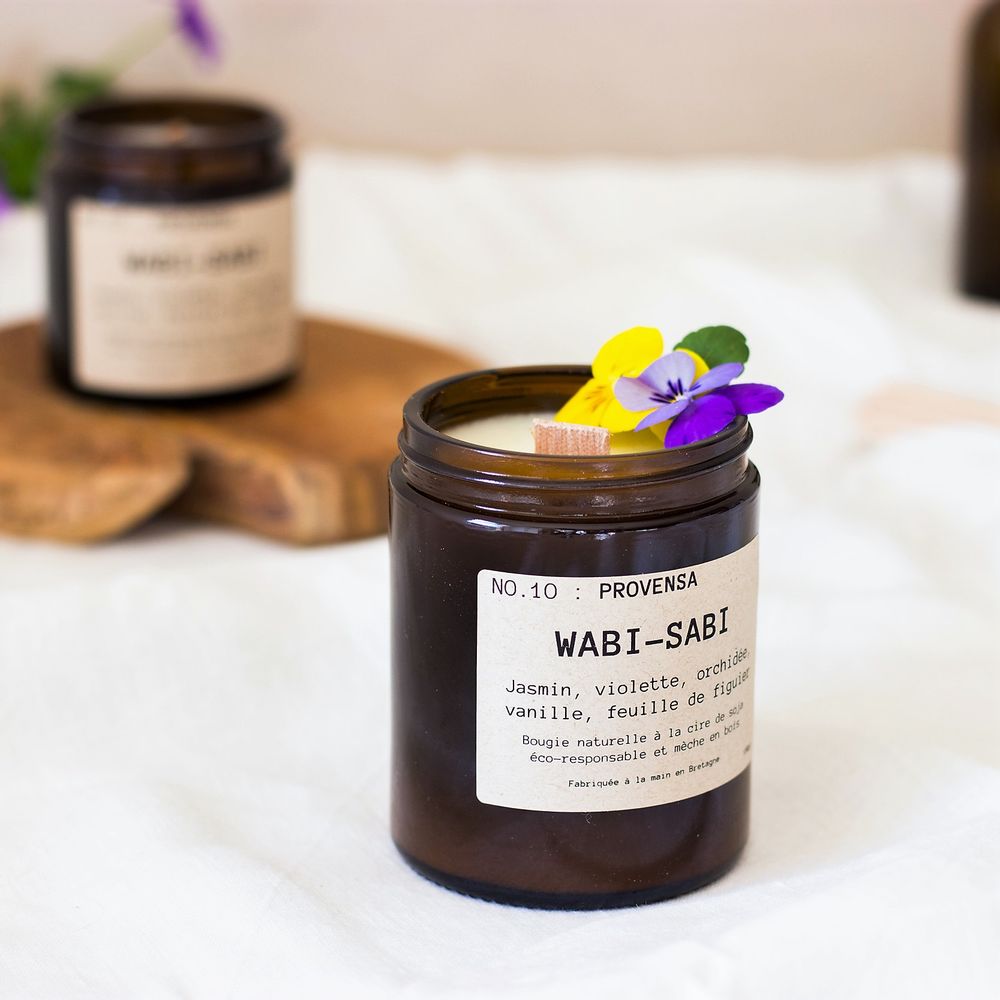 Objets de décoration - Bougie Wabi-Sabi NO.10 : Provensa - WABI-SABI
