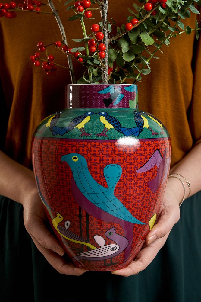 Objets design - Vase Birds of Paradise - IMAGES D'ORIENT
