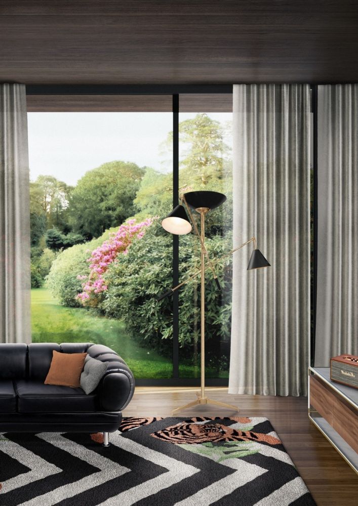 Floor lamps - Torchiere | Floor Lamp - DELIGHTFULL