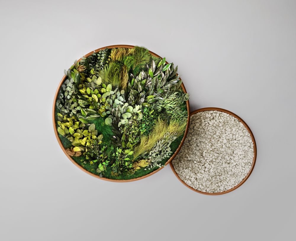 Aménagements pour bureau - revêtement mural G-CIRCLE - GREEN MOOD
