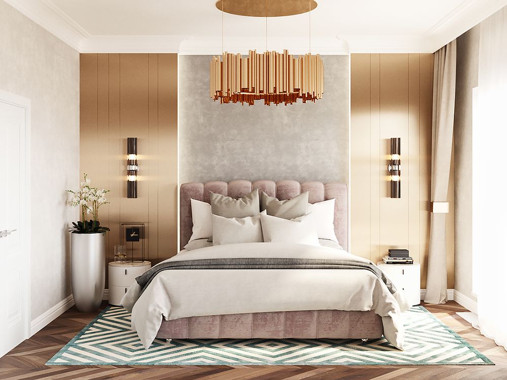 Hotel bedrooms - Brubeck Round | Suspension - DELIGHTFULL