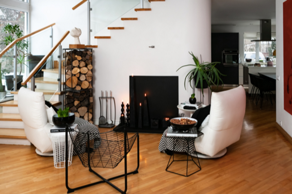 Objets de décoration - BLACK & WHITE bol large - AN&ANGEL