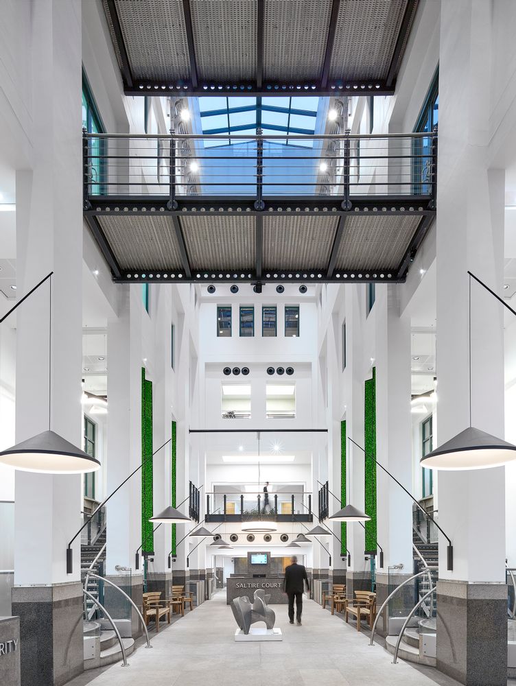 Office design and planning - Preserved Green Wall - Forest - GREEN MOOD