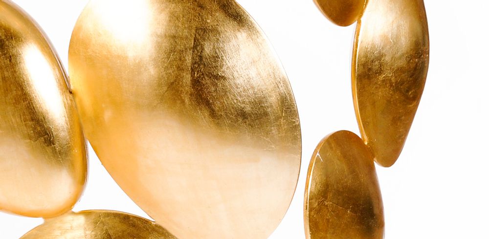 Decorative objects - Gold screen - MAISON VALENTINA