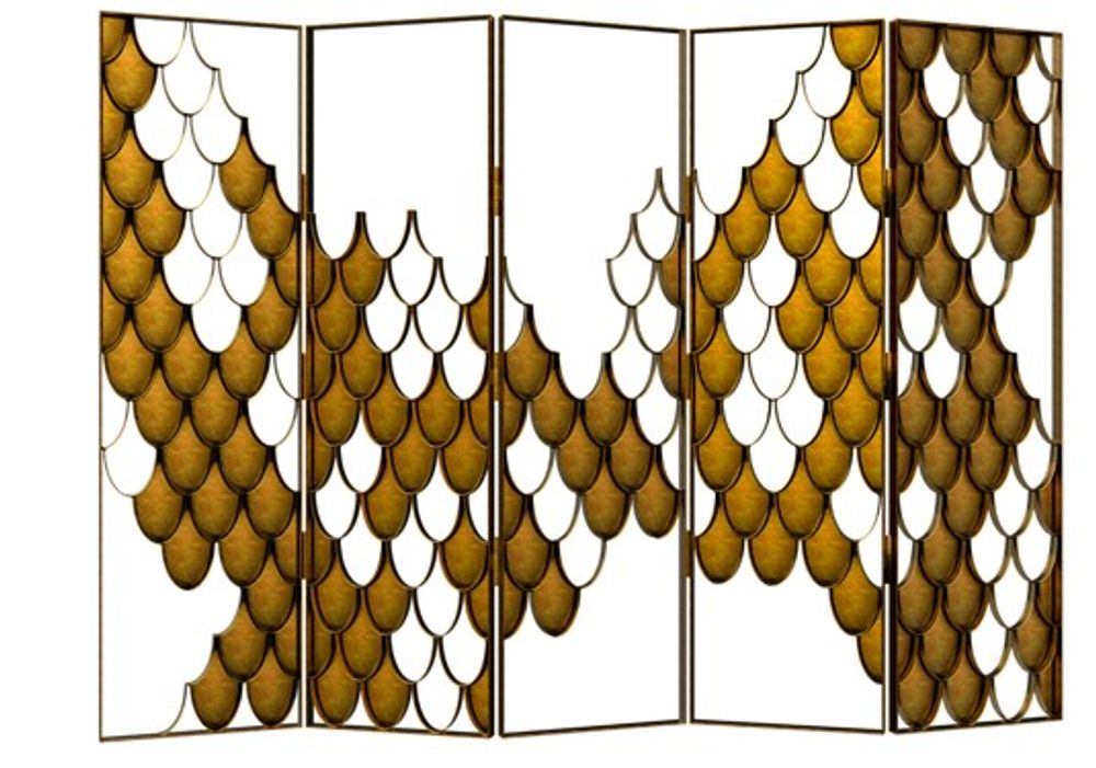 Decorative objects - Koi screen - MAISON VALENTINA